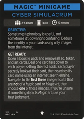 Cyber Simulacrum (Magic Minigame) [Kamigawa: Neon Dynasty Minigame] | Rook's Games and More