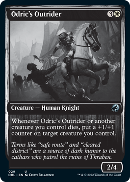 Odric's Outrider [Innistrad: Double Feature] | Rook's Games and More