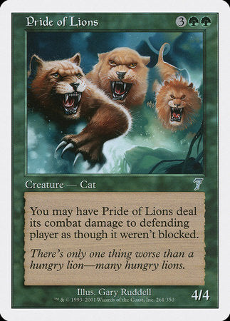 Pride of Lions [Seventh Edition] | Rook's Games and More