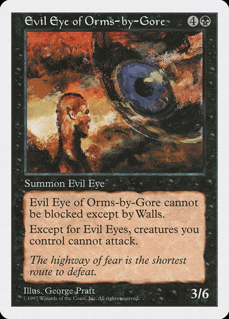 Evil Eye of Orms-by-Gore [Fifth Edition] | Rook's Games and More