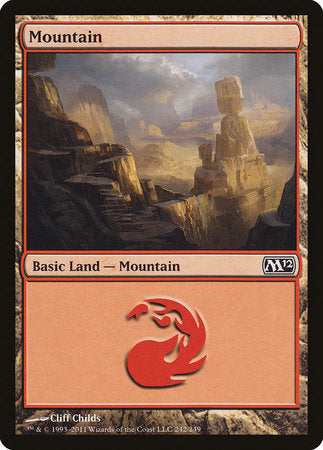 Mountain (242) [Magic 2012] | Rook's Games and More