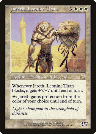 Jareth, Leonine Titan [Onslaught] | Rook's Games and More