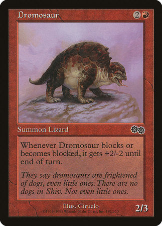 Dromosaur [Urza's Saga] | Rook's Games and More