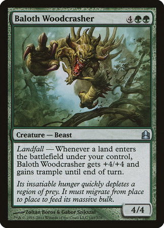 Baloth Woodcrasher [Commander 2011] | Rook's Games and More