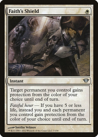 Faith's Shield [Dark Ascension] | Rook's Games and More