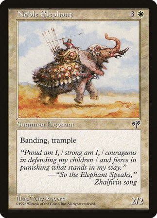Noble Elephant [Mirage] | Rook's Games and More