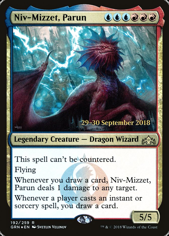 Niv-Mizzet, Parun  [Guilds of Ravnica Prerelease Promos] | Rook's Games and More