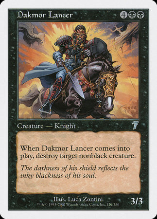 Dakmor Lancer [Seventh Edition] | Rook's Games and More