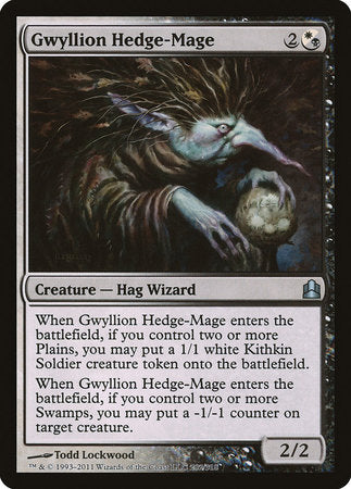 Gwyllion Hedge-Mage [Commander 2011] | Rook's Games and More