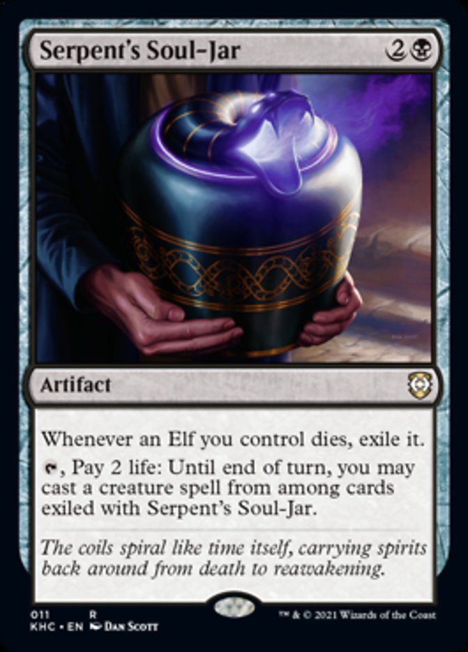 Serpent's Soul-Jar [Kaldheim Commander] | Rook's Games and More