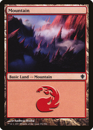 Mountain (352) [Commander 2013] | Rook's Games and More