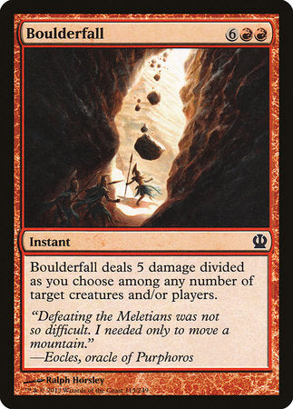 Boulderfall [Theros] | Rook's Games and More