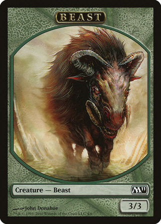 Beast Token [Magic 2011 Tokens] | Rook's Games and More