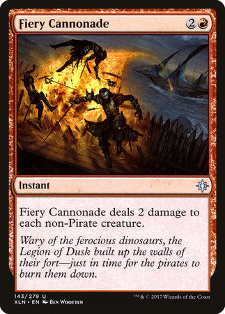 Fiery Cannonade [Ixalan] | Rook's Games and More