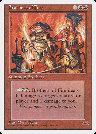 Brothers of Fire [Fourth Edition] | Rook's Games and More