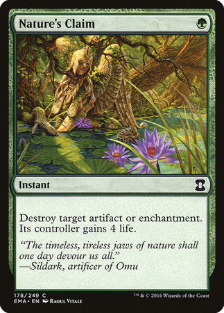 Nature's Claim [Eternal Masters] | Rook's Games and More