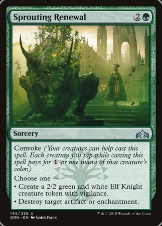 Sprouting Renewal [Guilds of Ravnica] | Rook's Games and More