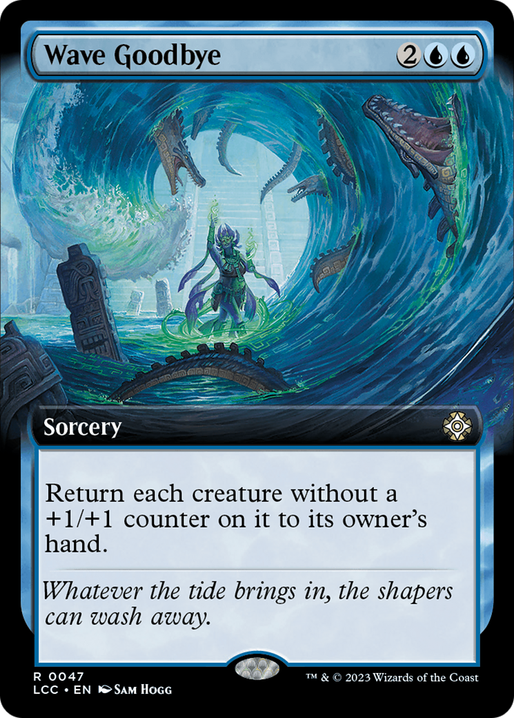 Wave Goodbye (Extended Art) [The Lost Caverns of Ixalan Commander] | Rook's Games and More