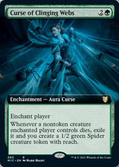 Curse of Clinging Webs (Extended) [Innistrad: Midnight Hunt Commander]