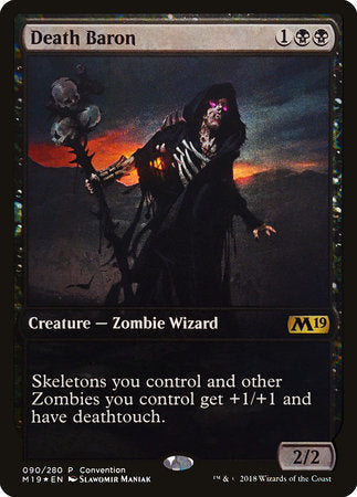 Death Baron (2018 Convention Promo) [Core Set 2019 Promos] | Rook's Games and More