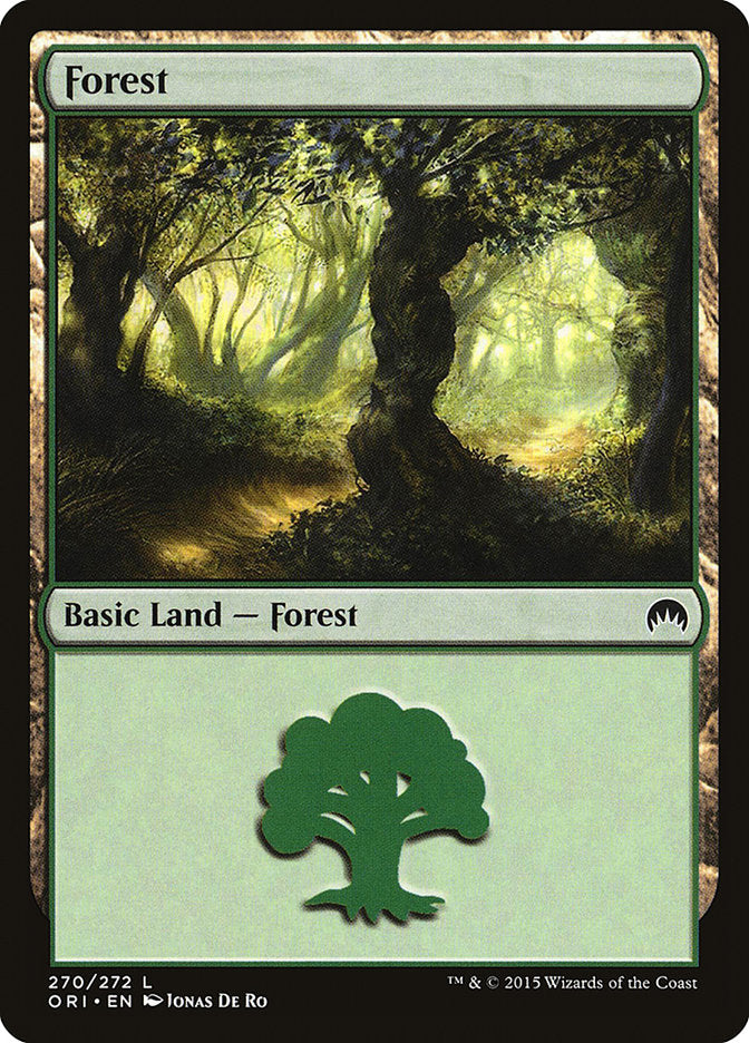 Forest (270) [Magic Origins] | Rook's Games and More