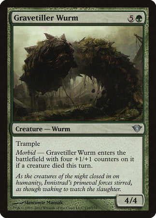 Gravetiller Wurm [Dark Ascension] | Rook's Games and More