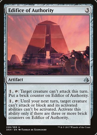 Edifice of Authority [Amonkhet] | Rook's Games and More