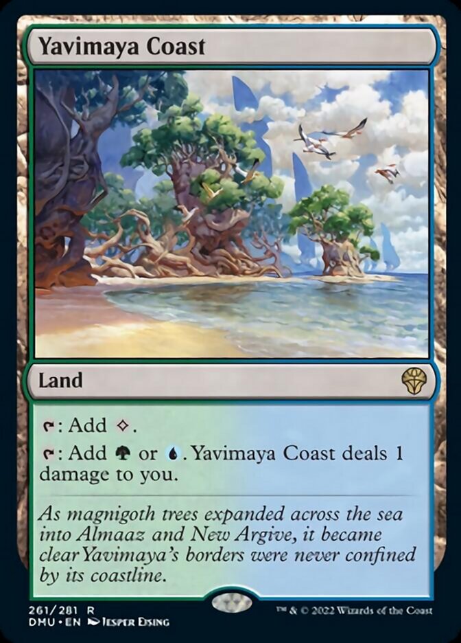 Yavimaya Coast [Dominaria United] | Rook's Games and More