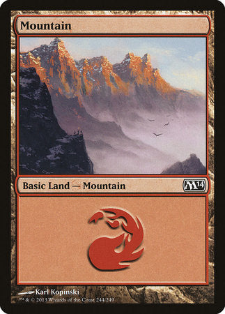 Mountain (244) [Magic 2014] | Rook's Games and More