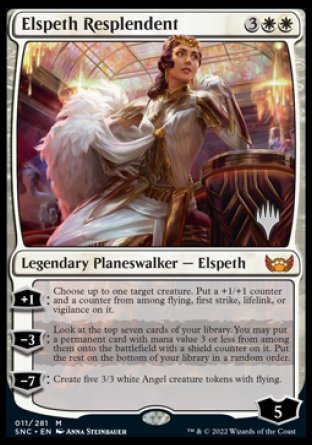 Elspeth Resplendent (Promo Pack) [Streets of New Capenna Promos] | Rook's Games and More