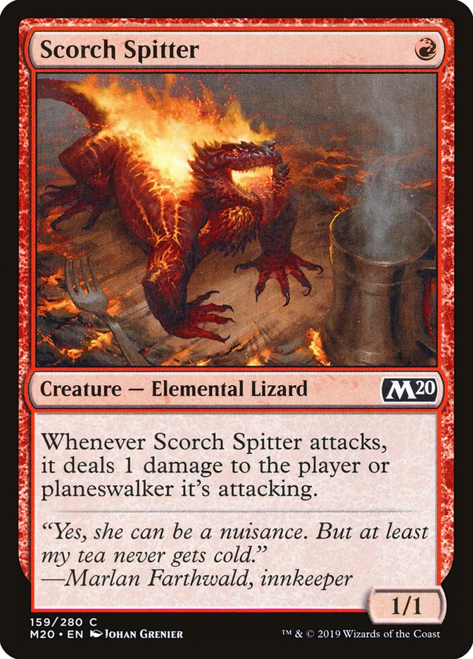 Scorch Spitter [Core Set 2020] | Rook's Games and More