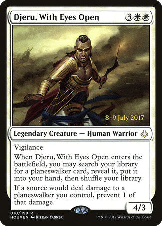 Djeru, With Eyes Open [Hour of Devastation Promos] | Rook's Games and More