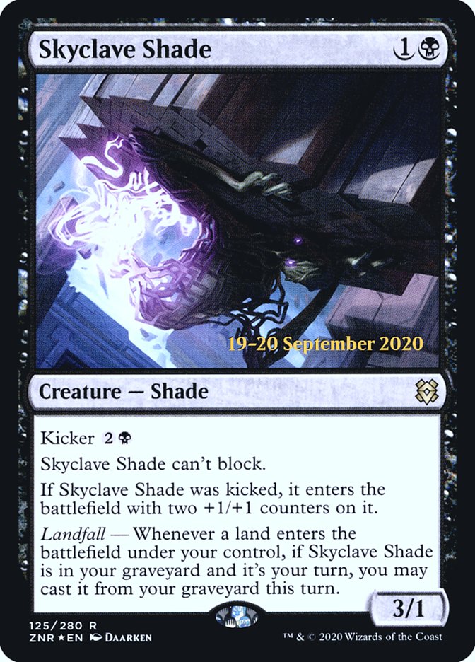 Skyclave Shade  [Zendikar Rising Prerelease Promos] | Rook's Games and More