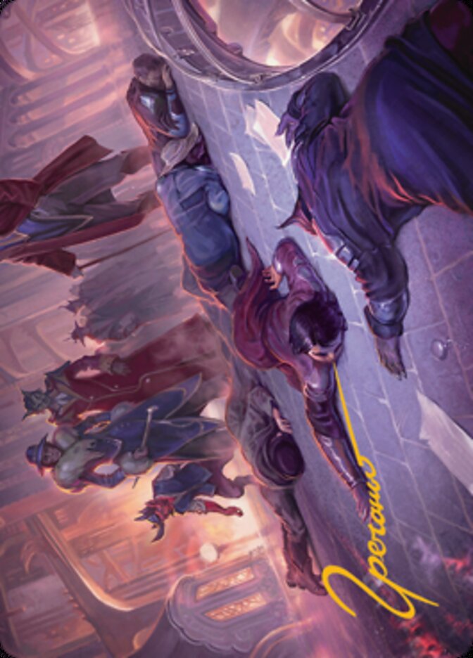 Make an Example Art Card (Gold-Stamped Signature) [Streets of New Capenna Art Series] | Rook's Games and More