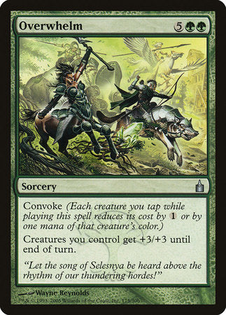 Overwhelm [Ravnica: City of Guilds] | Rook's Games and More