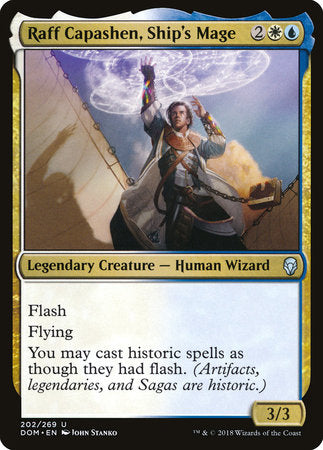 Raff Capashen, Ship's Mage [Dominaria] | Rook's Games and More