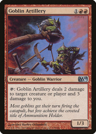 Goblin Artillery [Magic 2010] | Rook's Games and More