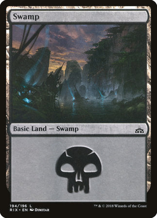 Swamp [Rivals of Ixalan] | Rook's Games and More