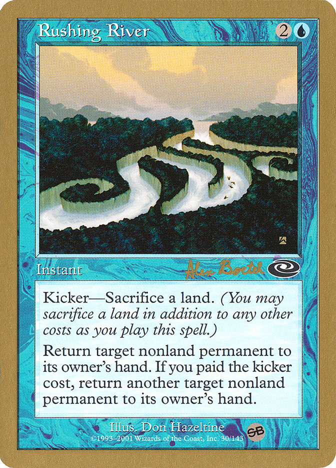 Rushing River (Alex Borteh) (SB) [World Championship Decks 2001] | Rook's Games and More