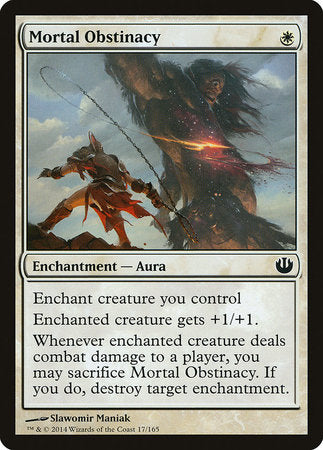 Mortal Obstinacy [Journey into Nyx] | Rook's Games and More