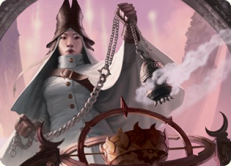 Celestus Sanctifier Art Card [Innistrad: Midnight Hunt Art Series] | Rook's Games and More