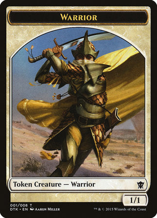 Warrior Token [Dragons of Tarkir Tokens] | Rook's Games and More
