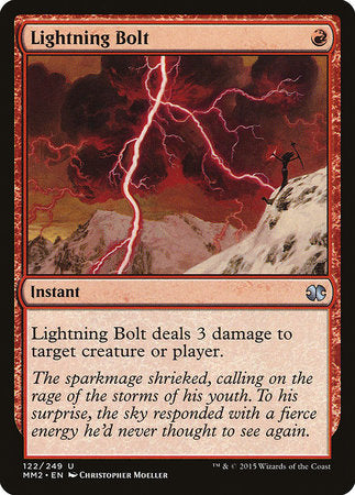 Lightning Bolt [Modern Masters 2015] | Rook's Games and More