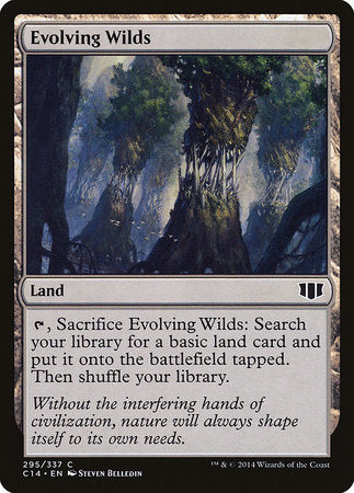 Evolving Wilds [Commander 2014] | Rook's Games and More