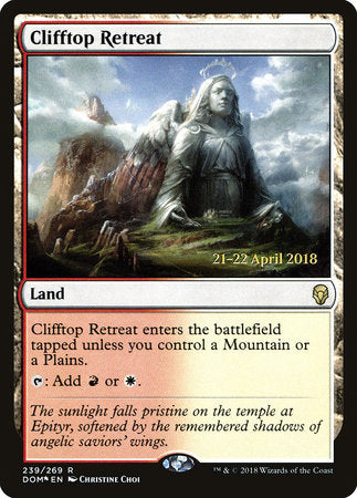 Clifftop Retreat [Dominaria Promos] | Rook's Games and More