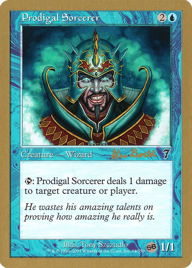 Prodigal Sorcerer (Alex Borteh) (SB) [World Championship Decks 2001] | Rook's Games and More