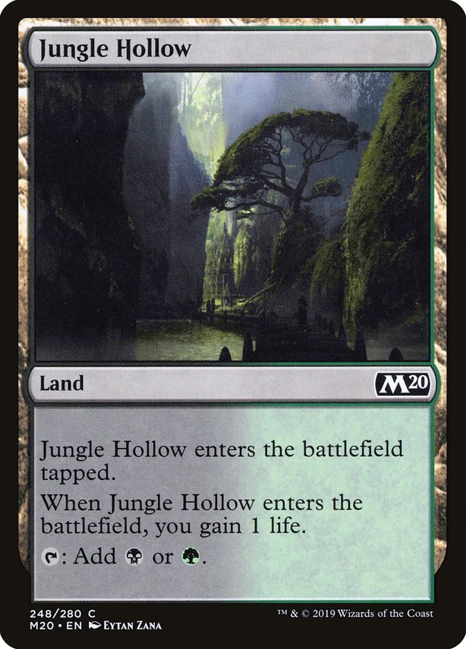 Jungle Hollow [Core Set 2020] | Rook's Games and More