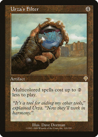 Urza's Filter [Invasion] | Rook's Games and More