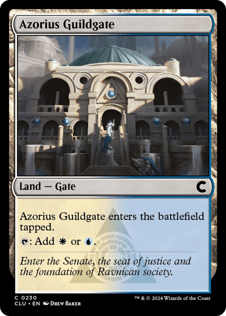Azorius Guildgate [Ravnica: Clue Edition] | Rook's Games and More