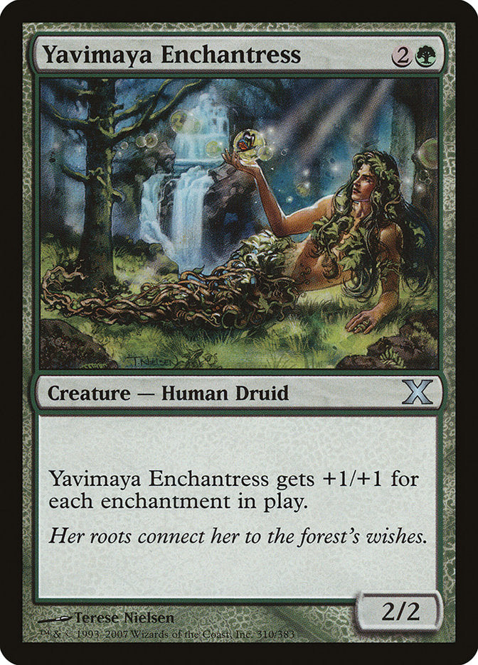 Yavimaya Enchantress [Tenth Edition] | Rook's Games and More